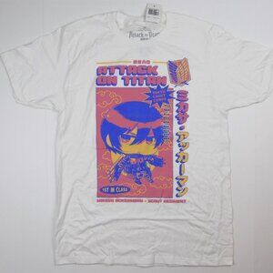 Attack On Titan Final Season Graphic T-Shirt Women's Juniors size M Short Sleeve